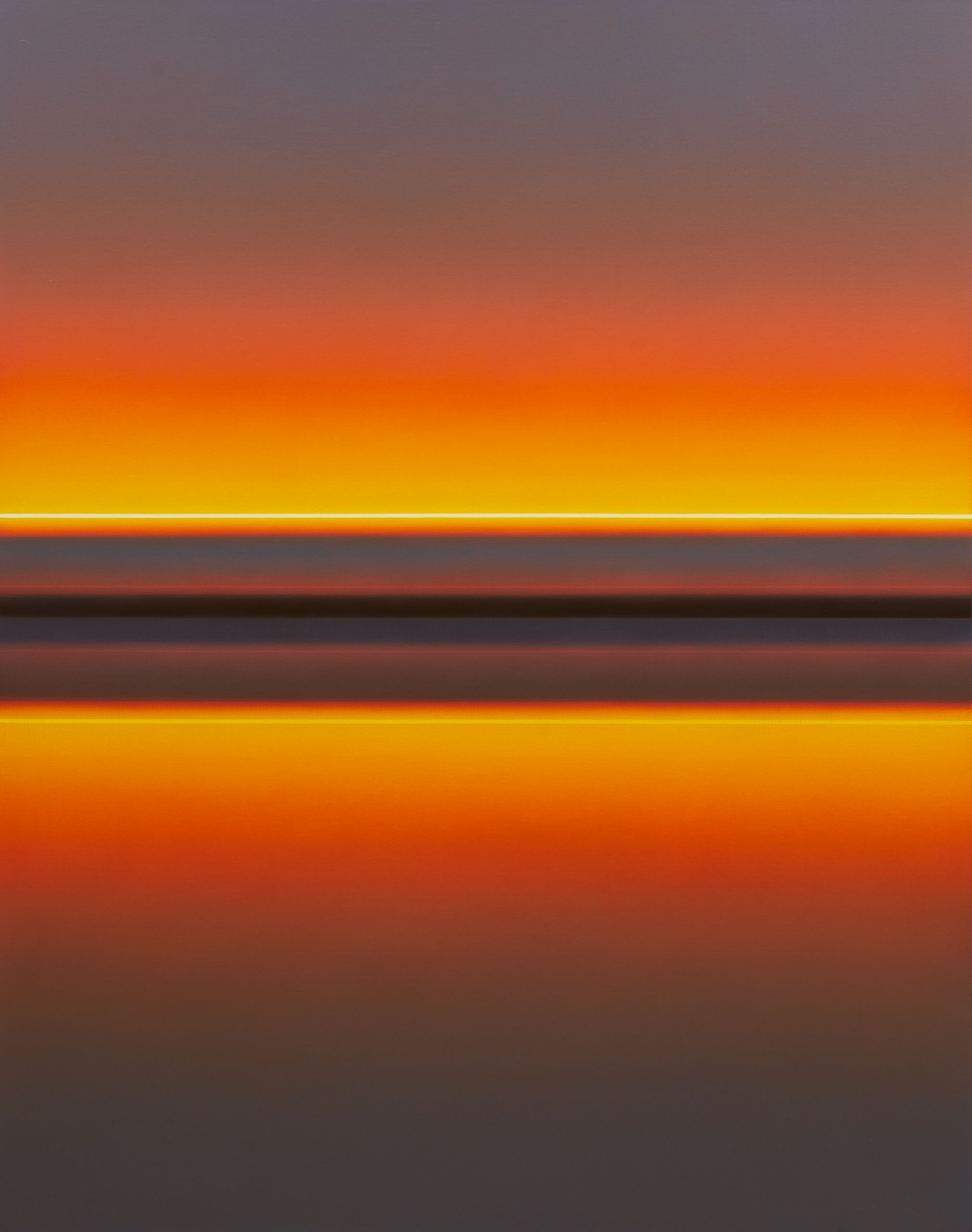 Reflection Golden Orange