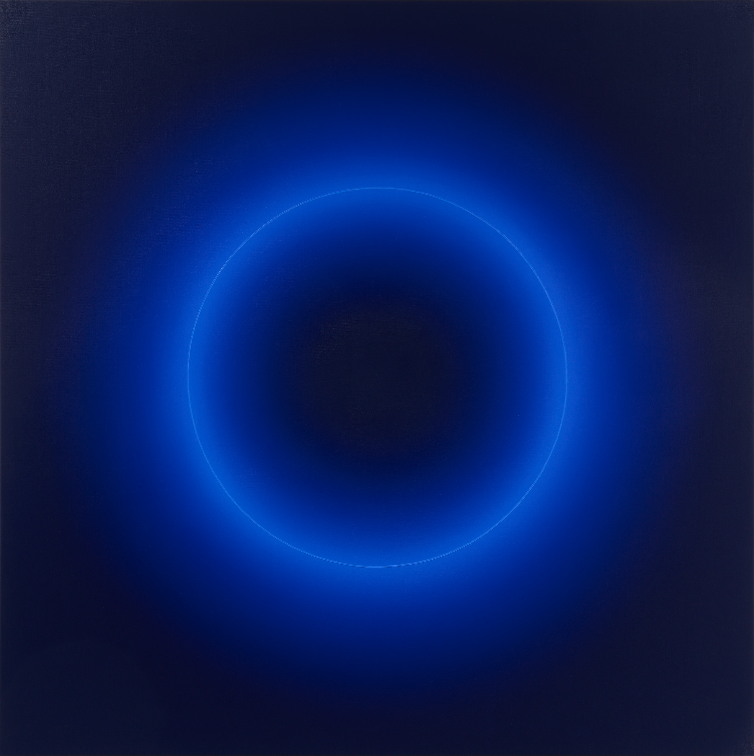 Kreis Ultramarin Blau
