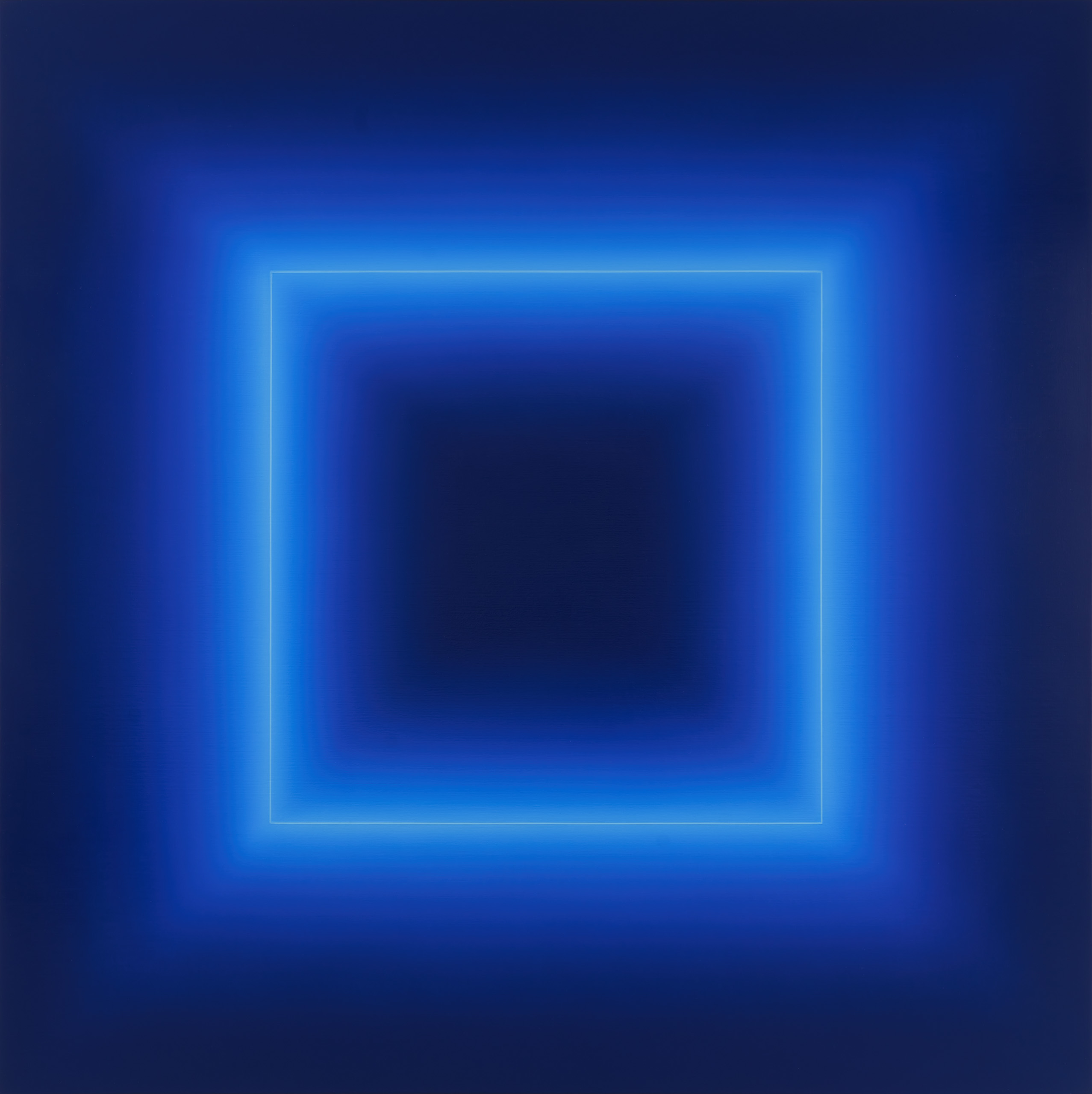 Quadrat Blau im Ultramarin