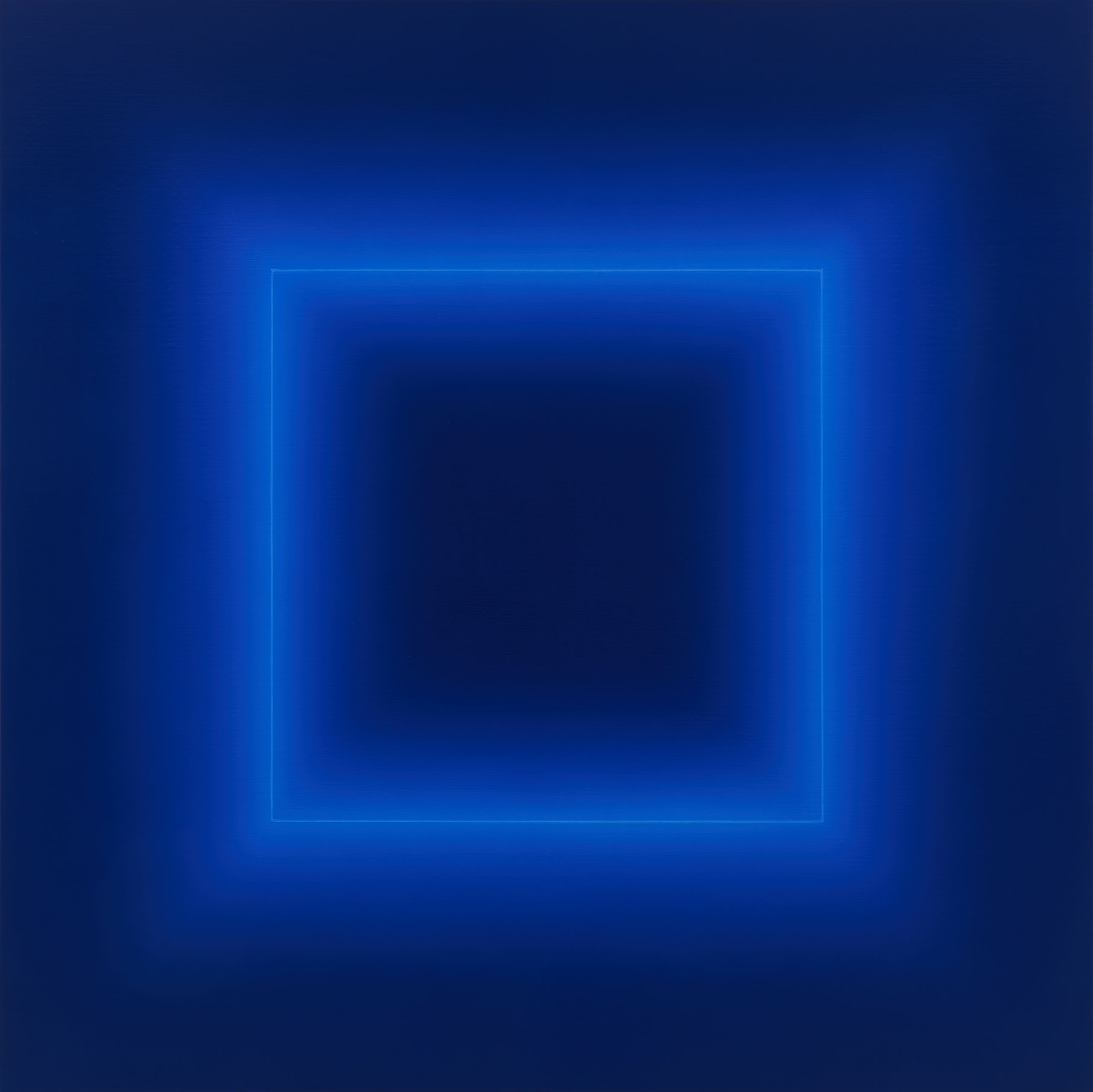 Quadrat Blau im Ultramarin